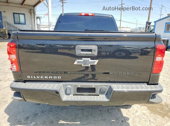 1GCRCPEC4JZ287110 2018 CHEVROLET SILVERADO Black Widok z tyłu