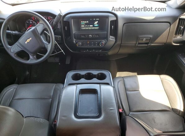 1GCRCPEC4JZ287110 2018 CHEVROLET SILVERADO Black Widok deski rozdzielczej