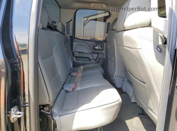 1GCRCPEC4JZ287110 2018 CHEVROLET SILVERADO Black Widok tylnych siedzeń
