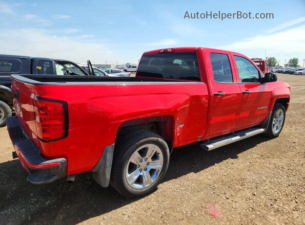 1GCRCPEH9JZ211409 2018 CHEVROLET SILVERADO Красный Задняя правая четверть