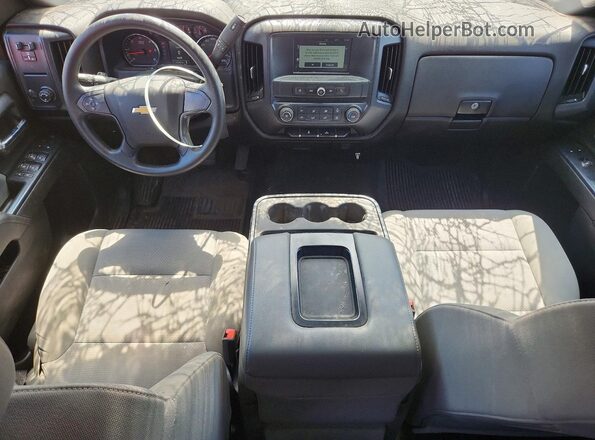 1GCRCPEH9JZ211409 2018 CHEVROLET SILVERADO Красный Вид панели приборов
