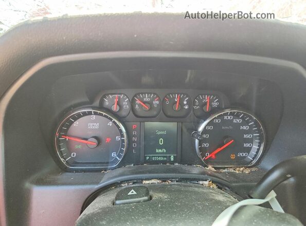 1GCRCPEH9JZ211409 2018 CHEVROLET SILVERADO Красный Вид щитка приборов