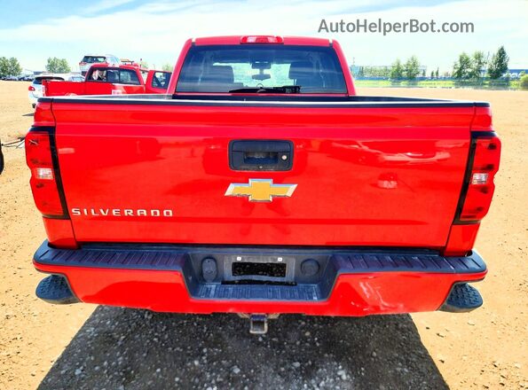 1GCRCPEH9JZ211409 2018 CHEVROLET SILVERADO Красный Вид сзади