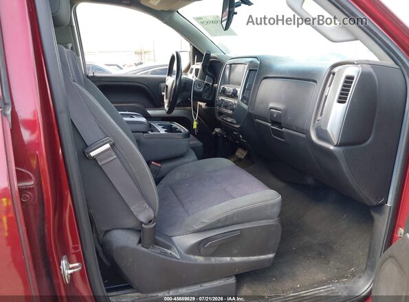 1GCRCREC0GZ416948 2016 CHEVROLET SILVERADO Burgundy Widok wnętrza z przodu