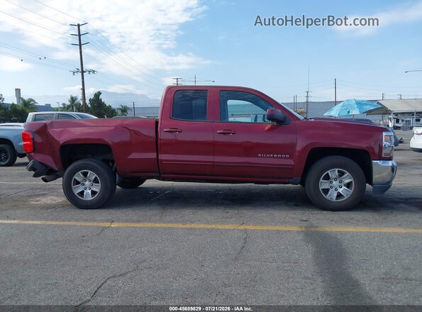 1GCRCREC0GZ416948 2016 CHEVROLET SILVERADO Burgundy Widok wnętrza z tyłu