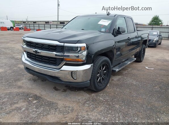 1GCRCREC0GZ428758 2016 CHEVROLET SILVERADO Black Առջևի ձախ երեք քառորդ տեսարան