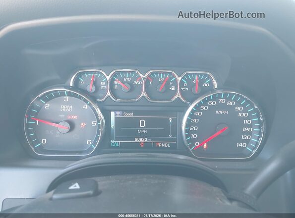 1GCRCREC0HZ138439 2017 CHEVROLET SILVERADO Gray Widok tylnych siedzeń