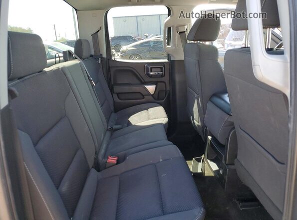 1GCRCREC0JZ140472 2018 CHEVROLET SILVERADO White უკანა სავარძლების ხედი