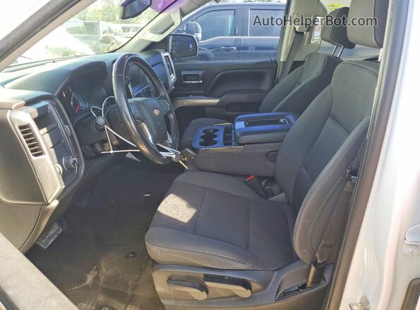 1GCRCREC0JZ140472 2018 CHEVROLET SILVERADO White წინა სალონის ხედი