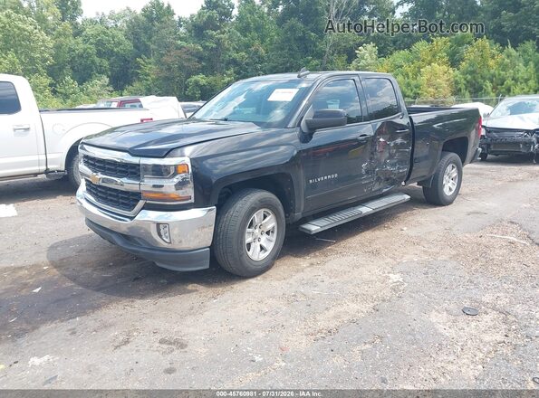 1GCRCREC0JZ180213 2018 CHEVROLET SILVERADO Black Առջևի ձախ երեք քառորդ տեսարան