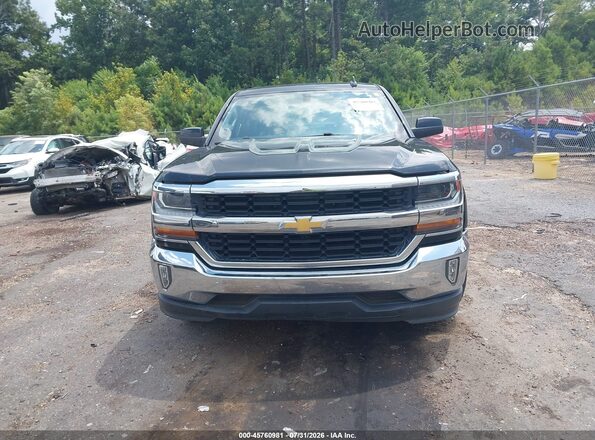 1GCRCREC0JZ180213 2018 CHEVROLET SILVERADO Black Սարքավորումների վահանակի տեսք