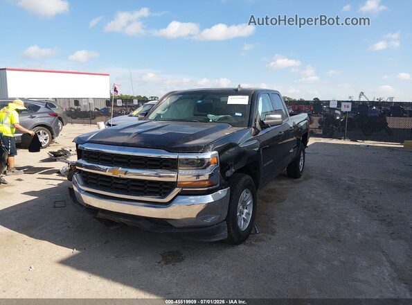 1GCRCREC0JZ312290 2018 CHEVROLET SILVERADO Черный Передняя левая четверть