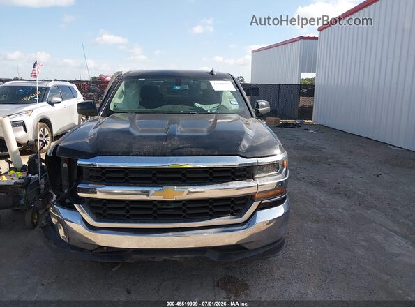 1GCRCREC0JZ312290 2018 CHEVROLET SILVERADO Черный Вид щитка приборов