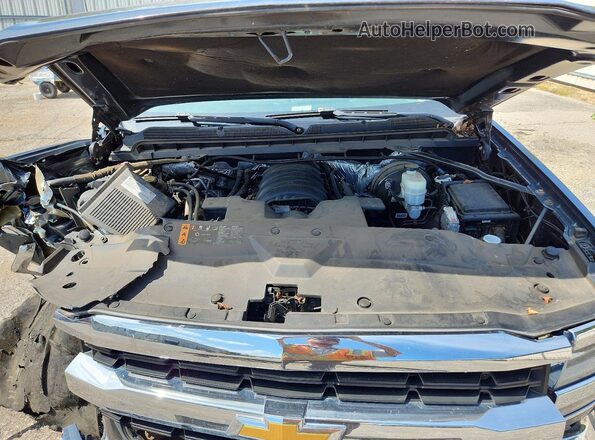 1GCRCREC2HZ299083 2017 CHEVROLET SILVERADO Gray უკანა სალონის ხედი