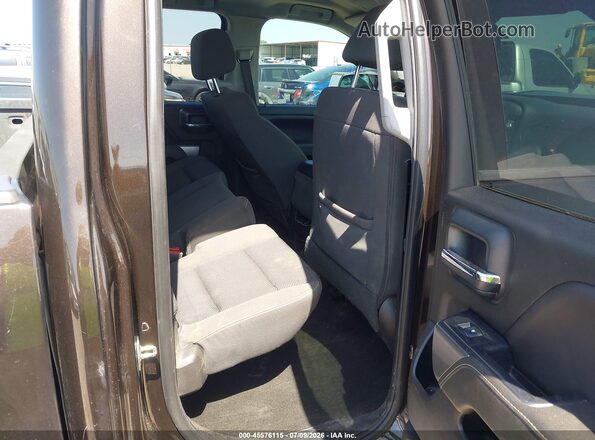 1GCRCREC3JZ354422 2018 CHEVROLET SILVERADO Brown VIN sticker view