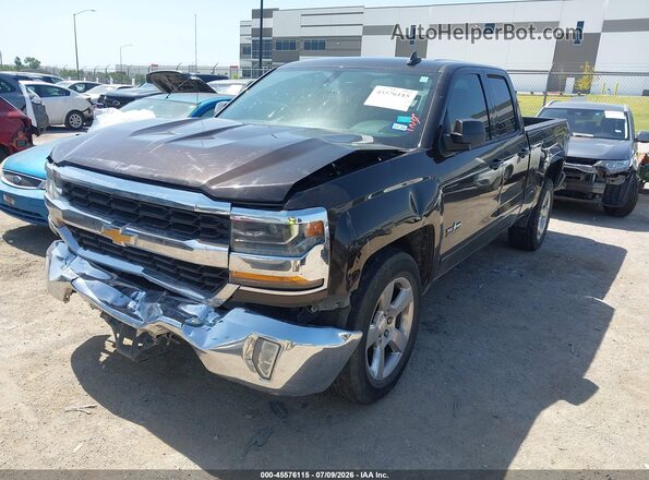 1GCRCREC3JZ354422 2018 CHEVROLET SILVERADO Brown Front left