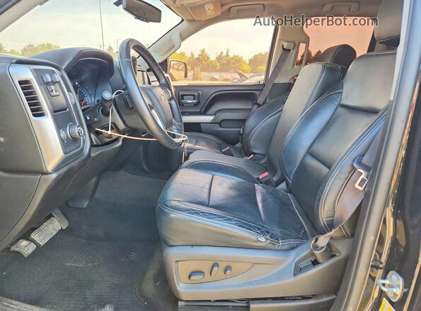 1GCRCREC5HZ271164 2017 CHEVROLET SILVERADO Black Вид салону спереду