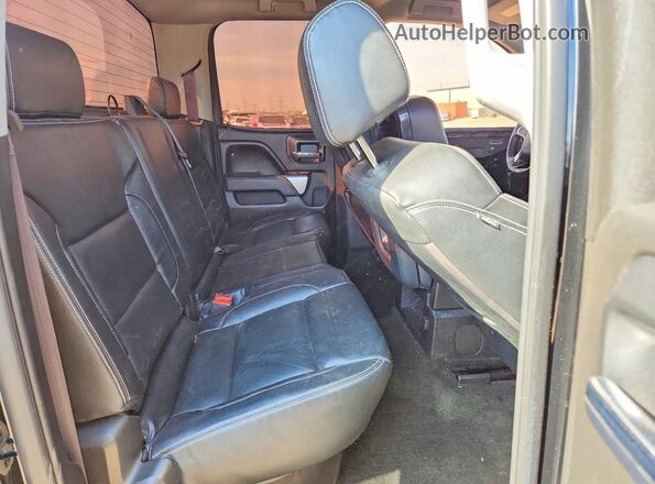 1GCRCREC5HZ271164 2017 CHEVROLET SILVERADO Black Вид задніх сидінь