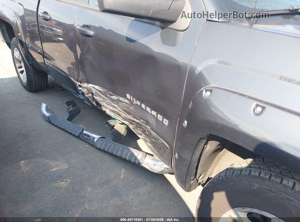 1GCRCREC5JZ295504 2018 CHEVROLET SILVERADO Серый Вид спереди