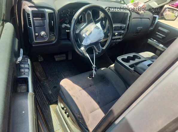 1GCRCREC6HZ227190 2017 CHEVROLET SILVERADO Gray Առջևի վահանակի տեսք