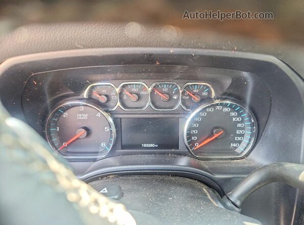 1GCRCREC6HZ227190 2017 CHEVROLET SILVERADO Gray Սարքավորումների վահանակի տեսք