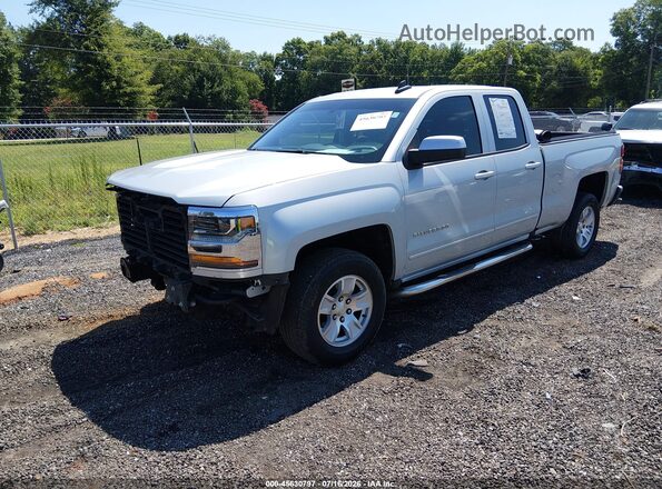 1GCRCREC8JZ138551 2018 CHEVROLET SILVERADO Silver წინა მარცხენა ხედი სამი მეოთხედიდან