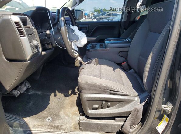 1GCRCREC9JZ282545 2018 CHEVROLET SILVERADO Gray Вид салону спереду