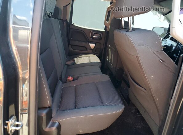 1GCRCREC9JZ282545 2018 CHEVROLET SILVERADO Gray Вид задніх сидінь
