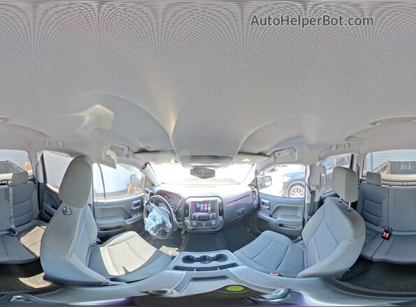 1GCRCREC9JZ282545 2018 CHEVROLET SILVERADO Gray Вид наклейки з VIN-кодом