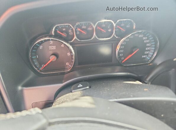 1GCRCRECXGZ111909 2016 CHEVROLET SILVERADO Silver Vista del cuadro de instrumentos