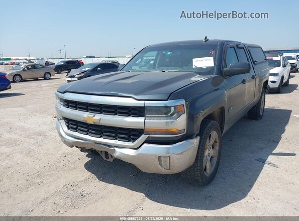 1GCRCREH2HZ365711 2017 CHEVROLET SILVERADO Black წინა მარცხენა ხედი სამი მეოთხედიდან