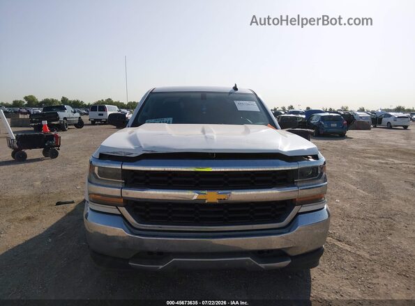 1GCRCREH7JZ155675 2018 CHEVROLET SILVERADO White Вид щитка приладів