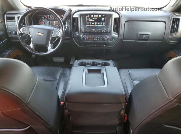 1GCRCSEC2JZ356203 2018 CHEVROLET SILVERADO Silver Առջևի վահանակի տեսք