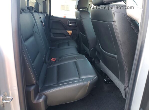 1GCRCSEC2JZ356203 2018 CHEVROLET SILVERADO Silver Սալոնի հետևի տեսք