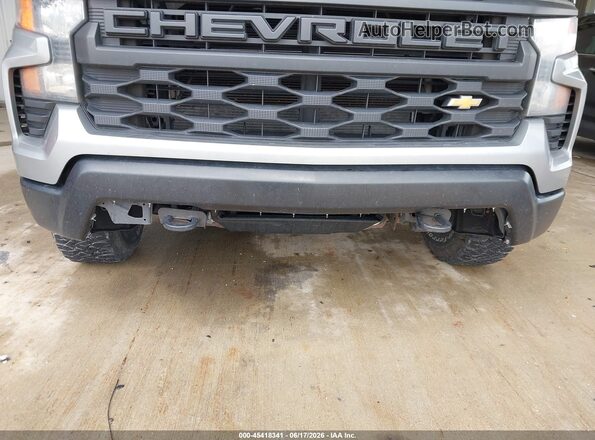 1GCRDAED3PZ209980 2023 CHEVROLET SILVERADO Gray Vista del compartimento del motor