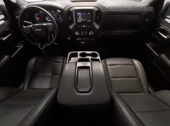 1GCRDAED6PZ312925 2023 CHEVROLET SILVERADO White Вид панелі приладів