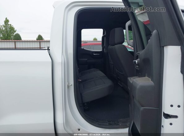 1GCRDBEK1PZ249950 2023 CHEVROLET SILVERADO Silver Widok naklejki z numerem VIN