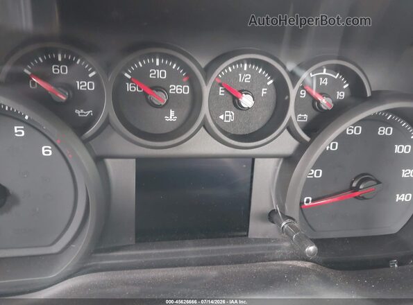 1GCRDBEK1PZ249950 2023 CHEVROLET SILVERADO Silver Widok tylnych siedzeń
