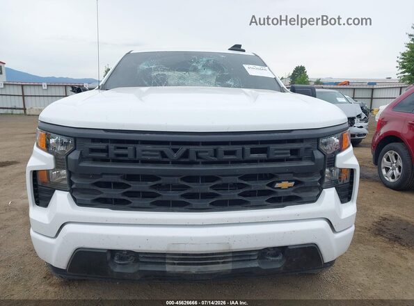 1GCRDBEK1PZ249950 2023 CHEVROLET SILVERADO Silver Widok zestawu wskaźników