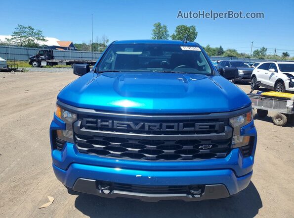 1GCRDBEK5RZ123917 2024 CHEVROLET SILVERADO Синий Вид спереди