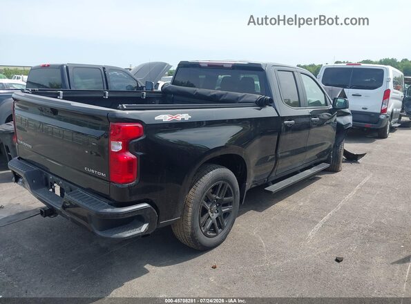 1GCRDBEK7PZ249547 2023 CHEVROLET SILVERADO Black Tył prawy