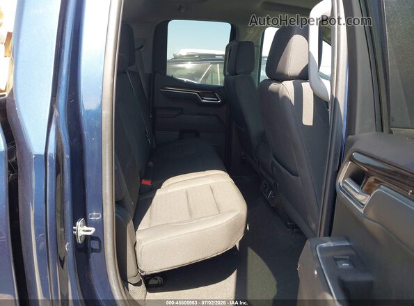 1GCRDDED5PZ210615 2023 CHEVROLET SILVERADO Blue VIN კოდის სტიკერის ხედი