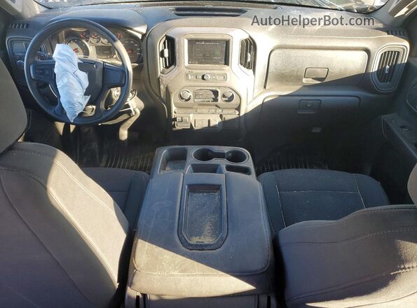 1GCRWAEH2LZ324125 2020 CHEVROLET SILVERADO Серый Вид панели приборов