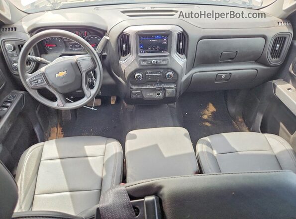 1GCRYAEF3MZ323379 2021 CHEVROLET SILVERADO White Dashboard view
