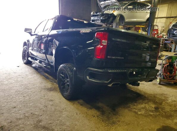 1GCRYCEF2LZ228970 2020 CHEVROLET SILVERADO Black უკანა მარცხენა