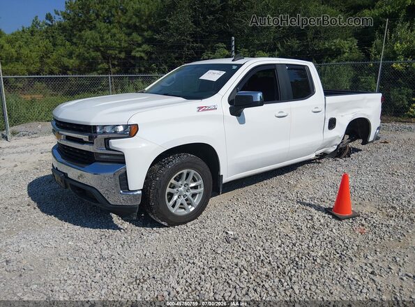 1GCRYDED0KZ318475 2019 CHEVROLET SILVERADO White Front left
