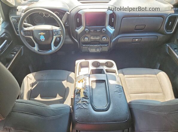 1GCRYDED4LZ145237 2020 CHEVROLET SILVERADO White Vista del salpicadero