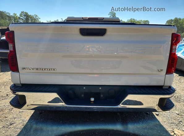 1GCRYDED4LZ145237 2020 CHEVROLET SILVERADO White Vista trasera