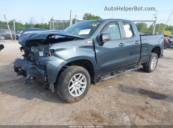1GCRYEED2KZ198670 2019 CHEVROLET SILVERADO Gray Передня ліва чверть