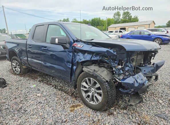 1GCRYEED2MZ137936 2021 CHEVROLET SILVERADO Blue Առջևի աջ